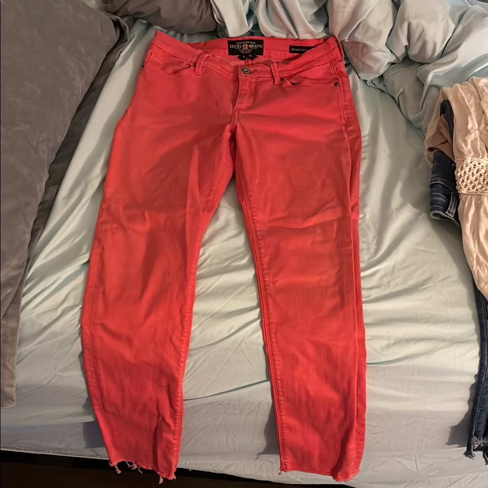 Lucky brand Women's pink Jeans